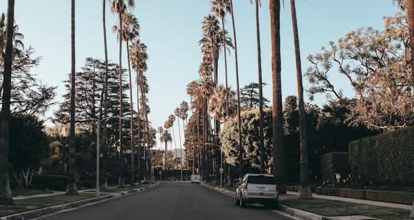 Horizonte de Los Ángeles — Cobertura eSIM California T-Mobile