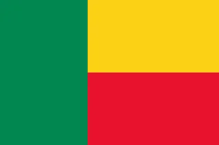 Bandera Benín