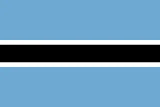 Bandera Botsuana