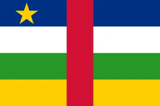Bandera República Centroafricana
