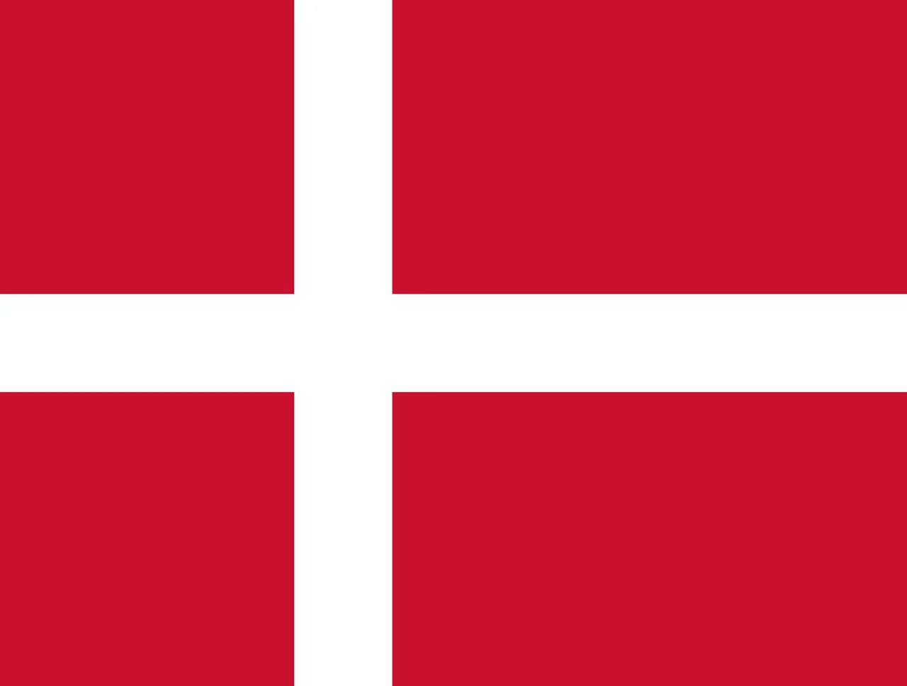 Bandera Dinamarca
