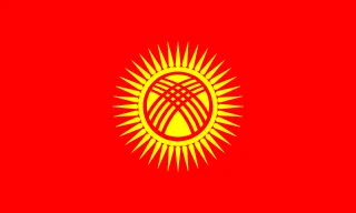 Bandera Kirguistán