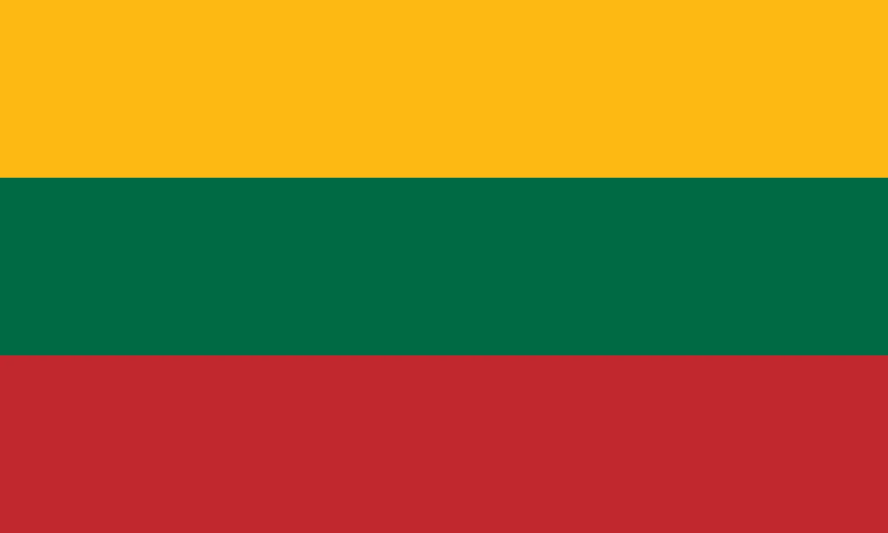 Bandera Lituania