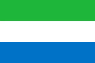 Bandera Sierra Leona