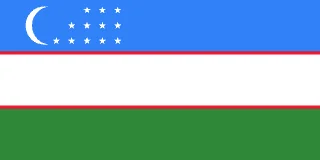 Bandera Uzbekistán