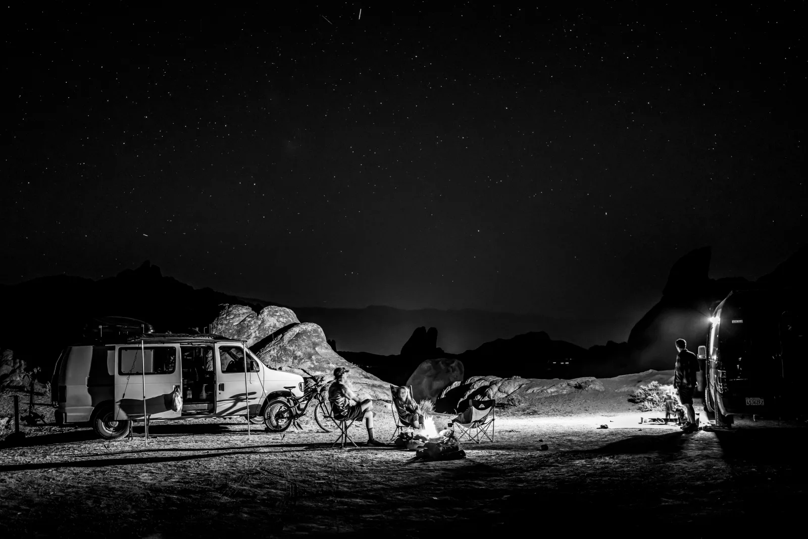 Van camper en un road trip por Europa
